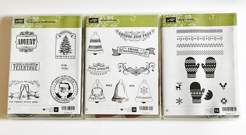 Stampin stempelset 3er - stampin,