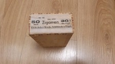 Alte Zigarrenkiste 1962 Gebrüder Koch Schöneck Im Vogtland DDR OVP Holzkiste