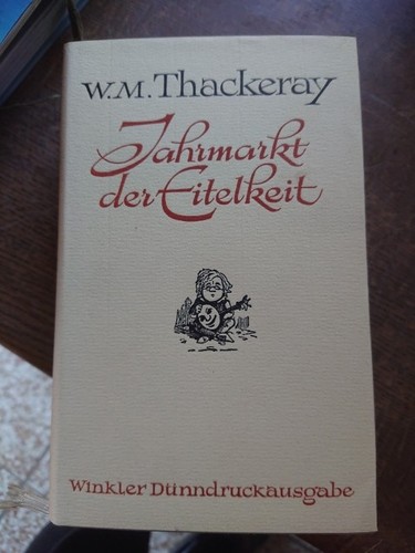 Thackeray jahrmarkt der - jahrmarkt,