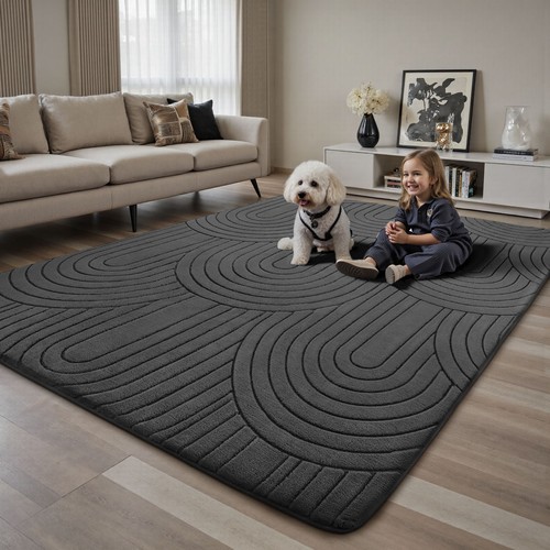 Waschbarer teppich wohnzimmer - waschbarer,