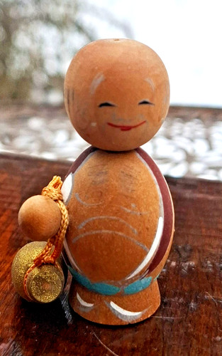 Kokeshi holz figur - kokeshi,