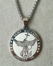 Erzengel Michael Edelstahl