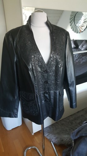 Damen leder jacke - damen,