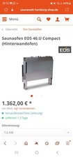 Saunaofen EOS 46 U 8kw