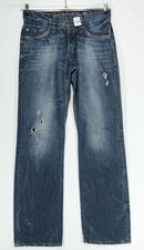edc Herren Jeans Hose W29 L32 29/32 blau hellblau destroyed Eagle wie Neu J1789