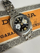 Dugena Uhr Chronograph Stahl