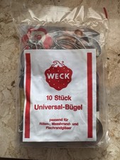 10 Stüxk Weck Universalbügel für Einmachgläser Einkochgläser Rundhalsgläser