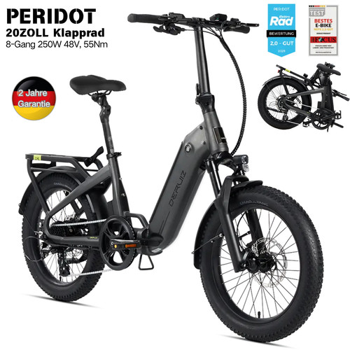 Deruiz peridot bike klapprad - deruiz,