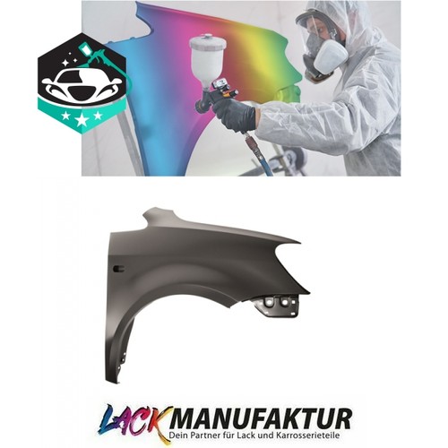 Lackiert kotflügel vorne - lackiert,