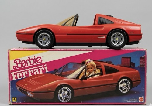 Seltene barbie ferrari - barbie,