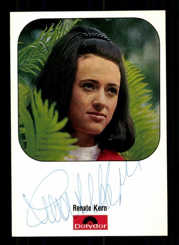 Renate kern autogrammkarte - renate,