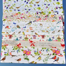 Geschenkpapier Bogen Vögel, Vogel, bunte Vogelwelt - viele Motive zur Auswahl 