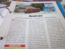 Modellbahn Schritt für Schritt 9 B Selbstbau LKW Metall LKW