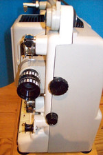 Noris TS Automatic Super 8 Filmprojektor mit Anleitung Vintage