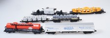 (9887)  Konvolut 6 Güterwagen aus Sammlung: 5* Arnold 1x Fleischmann Spur N