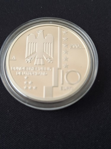 Euro silbermünze bauhaus - euro,
