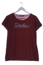 DERBE Print-Shirt Damen Shirt Gr. DE 42 rot Casual-Look