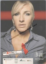 Autogrammkarte Anni Friesinger Eisschnelllauf Friesinger, Anni :