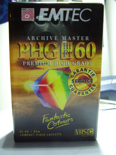 Emtec basf vhs - emtec/basf, vhs-c