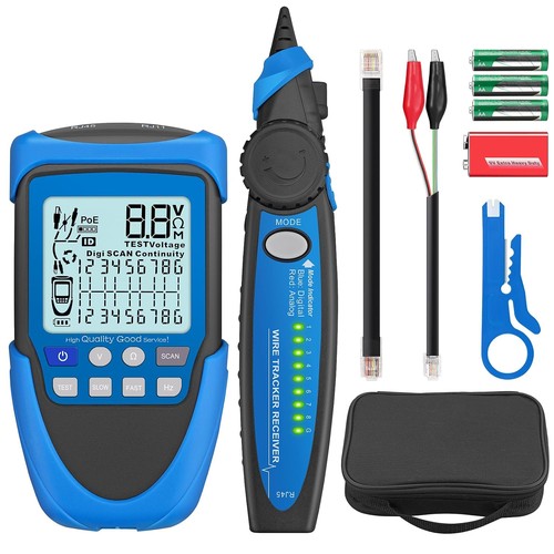 Rj45 kabeltester poe mit - rj45,