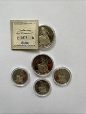 5x Titanic Münze Ca. 92g Neusilber Erstausgabejahr 1999 Zertifikat