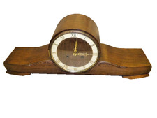 Bufettuhr Schrankuhr mit Pendel  Nussbaun  3 Klangstäbe