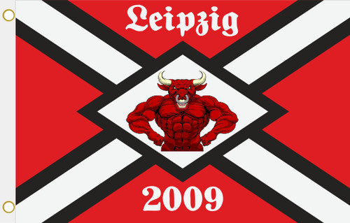 Fahne flagge leipzig - leipzig, 2009