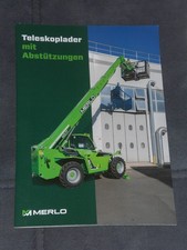MERLO Teleskoplader mit Abstützungen Prospekt ( 25473 )