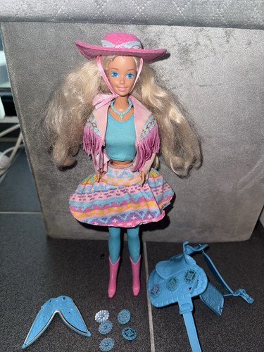 Barbie puppe western - puppe, fun