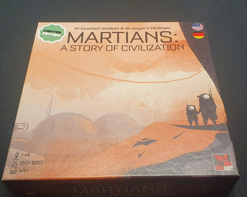 Brettspiel martians story - martians,