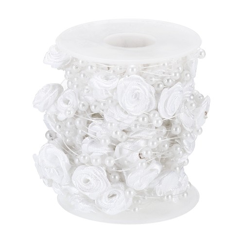 Rosen perlen girlande 10 - rosen,