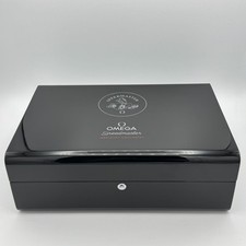 OMEGA UHREN WATCH BOX CASE NEUWERTIG FÜR LENGENDARY SPEEDMASTER MOONWATCH