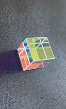  Kristall Glas Würfel  Prisma