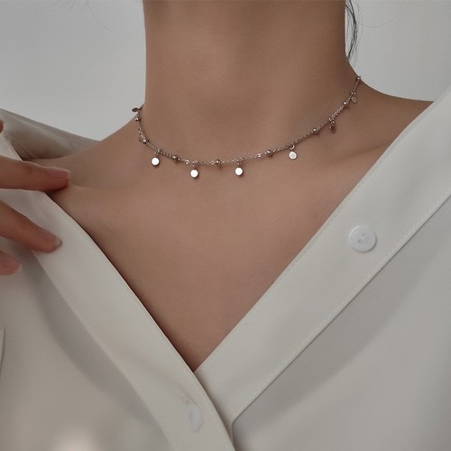 Halskette choker kugel - halskette,