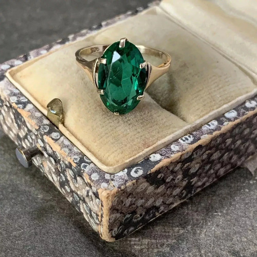 Art deco vintage ovaler - art,