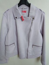 Damen jacke byker style lila - byker,