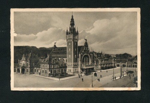 Danzig bahnhof um 1920 - danzig,