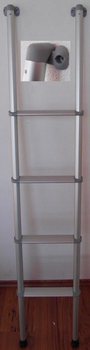 Leiter alkovenleiter alu 156cm - alkovenleiter,