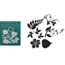 Blätter Stanzformen Stencil