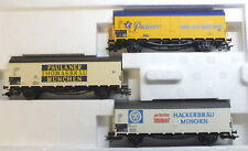 Marklin Bierwagen Set Bierwagen 3-Zug Set 46203 Pschorr Hackerbrau - K862