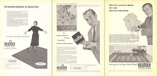 3w50135 lot reklame - reklame, 1957