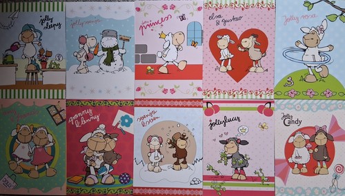 Postkarte nici schaf - x,