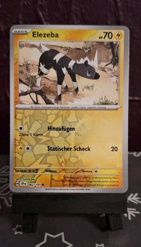 Pokemon karte elezeba 062 191 - karte, 062/191