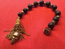 Großer  Rosenkranz Zehner mit Freimaurer- Symbol .