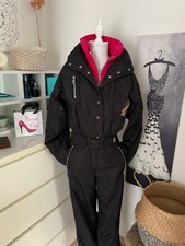 Bogner Damen Skianzug Schneeanzug Skioverall Schwarz Teilbar Gr. 36
