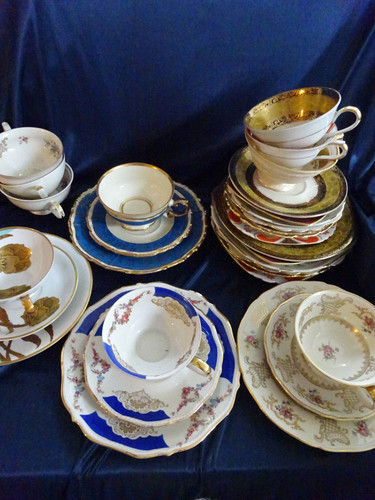 Sammeltasse gedeck teller - sammeltasse,