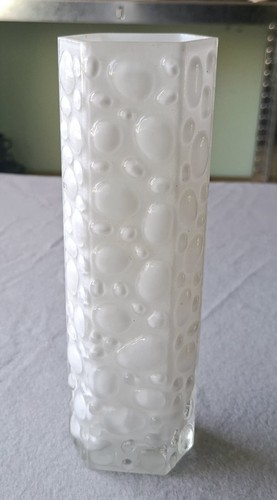Vase milchglas vintage cluster - vintage,