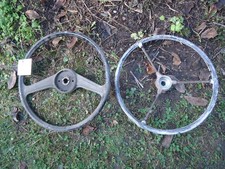 2x Altes Traktor Lenkrad DDR