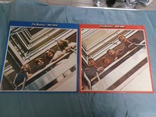 ★ THE BEATLES ROT BLAU