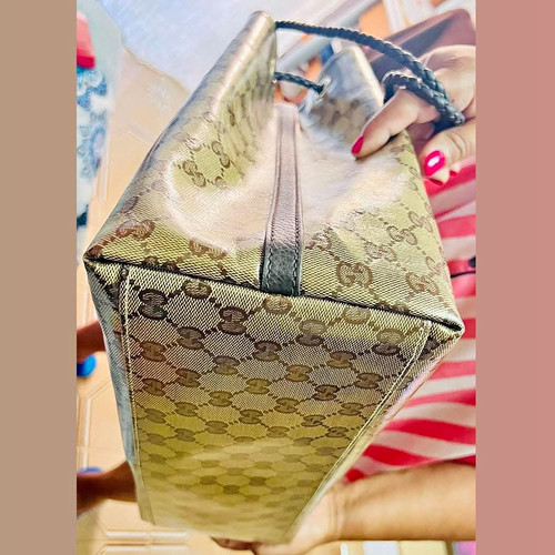 Gucci monogramm tragetasche - gucci,